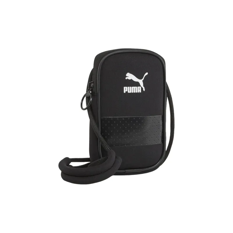 PUMA Fabric Shoulder Bag Crossbody Bag Women's Black-1