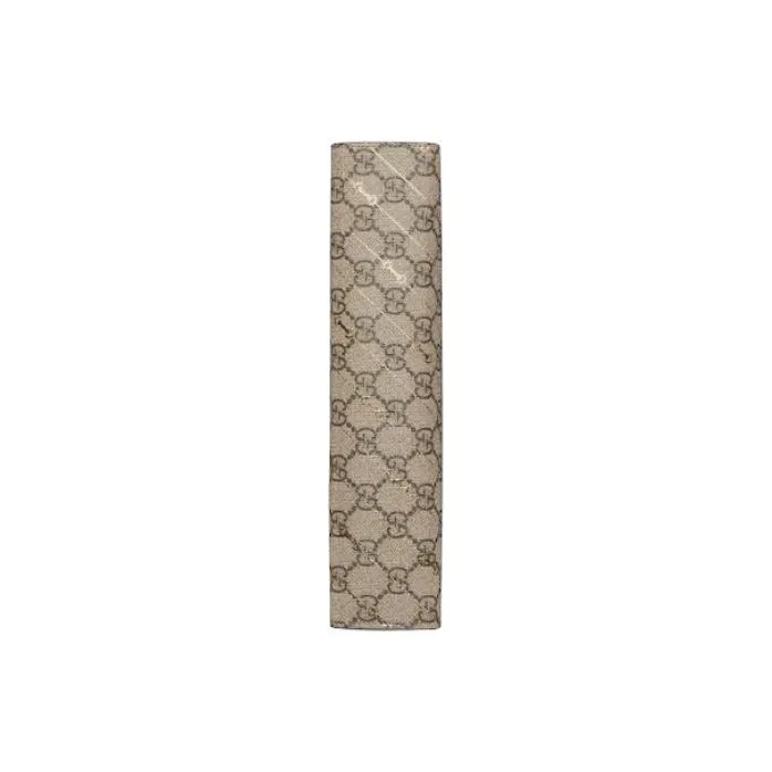 GUCCI GG Supreme Canvas Clutch Women's Beige-4