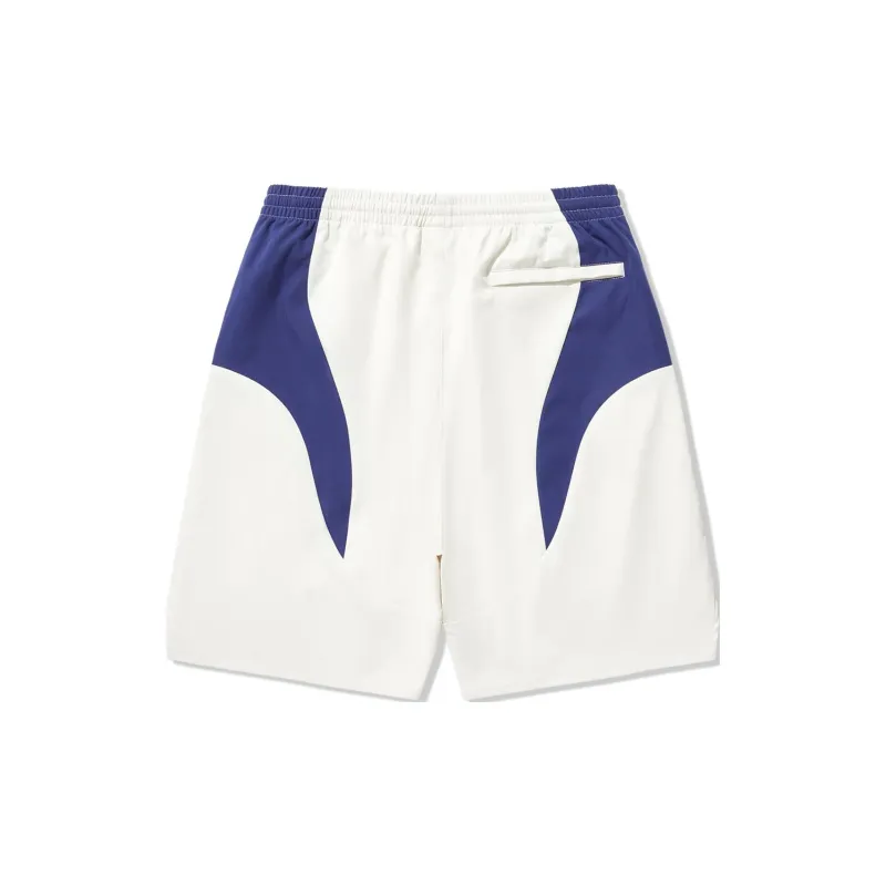 LiNing Sports Shorts Men's Ecru Shadow Purple Blue-1