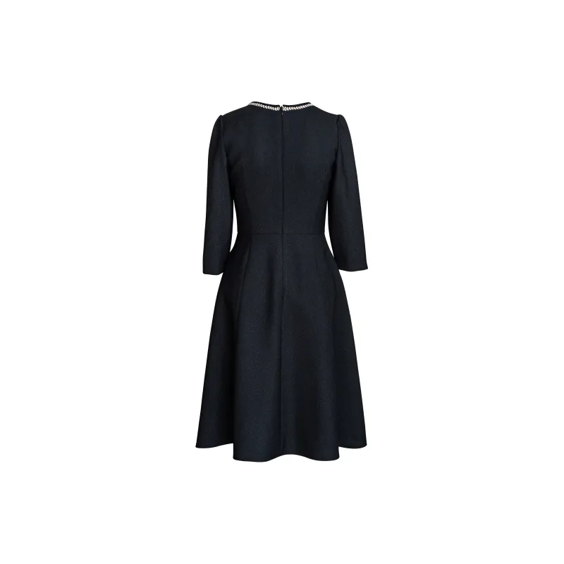 ROEYSHOUSE Long Sleeved Dresses Women's Black-1