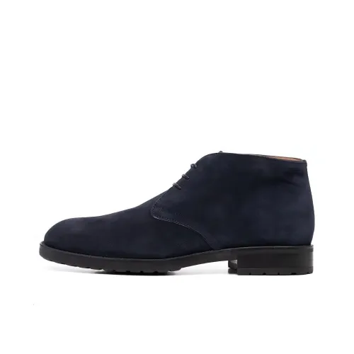 BALLY Ankle Boots Men Dark Blue