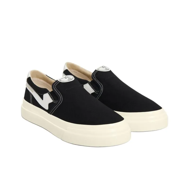 Stepney Workers Club S-Strike Low-Top Skateboard Shoes Unisex Black White-2