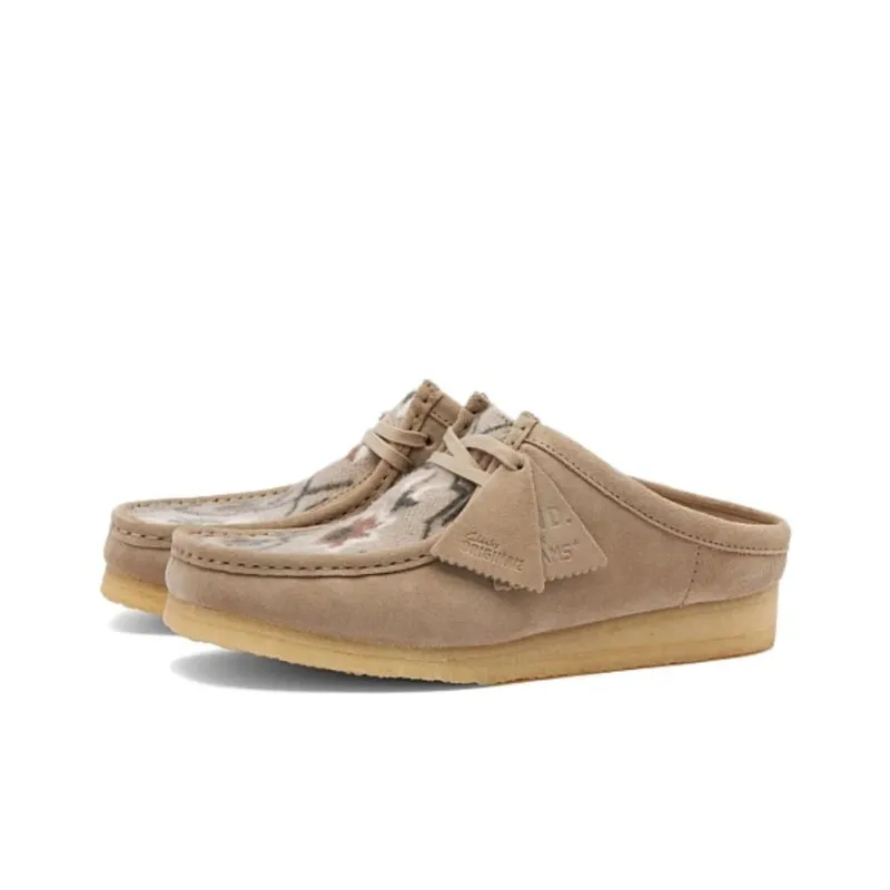 Clarks X END. X Beams Plus Ski Club Wallabee Mule 'Maple'-2