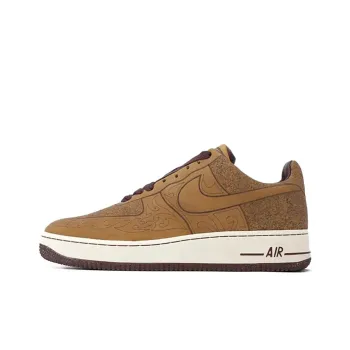 Nike Air Force 1 Slip Resistant Cushioning Wear Resistant Low Top Skateboard Shoes Unisex Brown