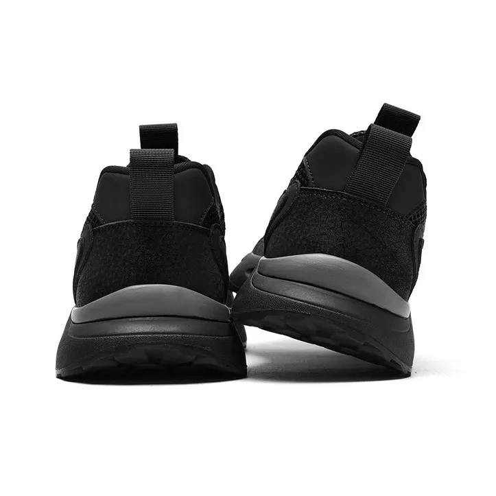 AOKANG Casual Shoes Men Low Top Gray, Gray Cut Out, Black, Black Gray-39