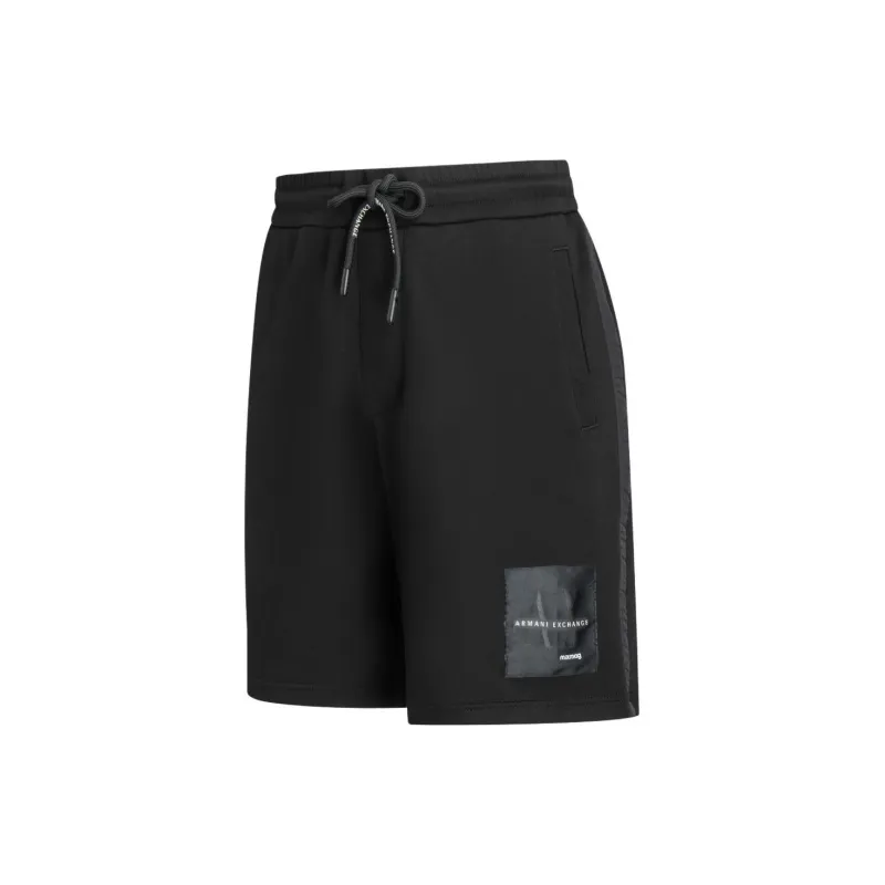 ARMANI EXCHANGEAE SS24 Casual Shorts Men's Black-2