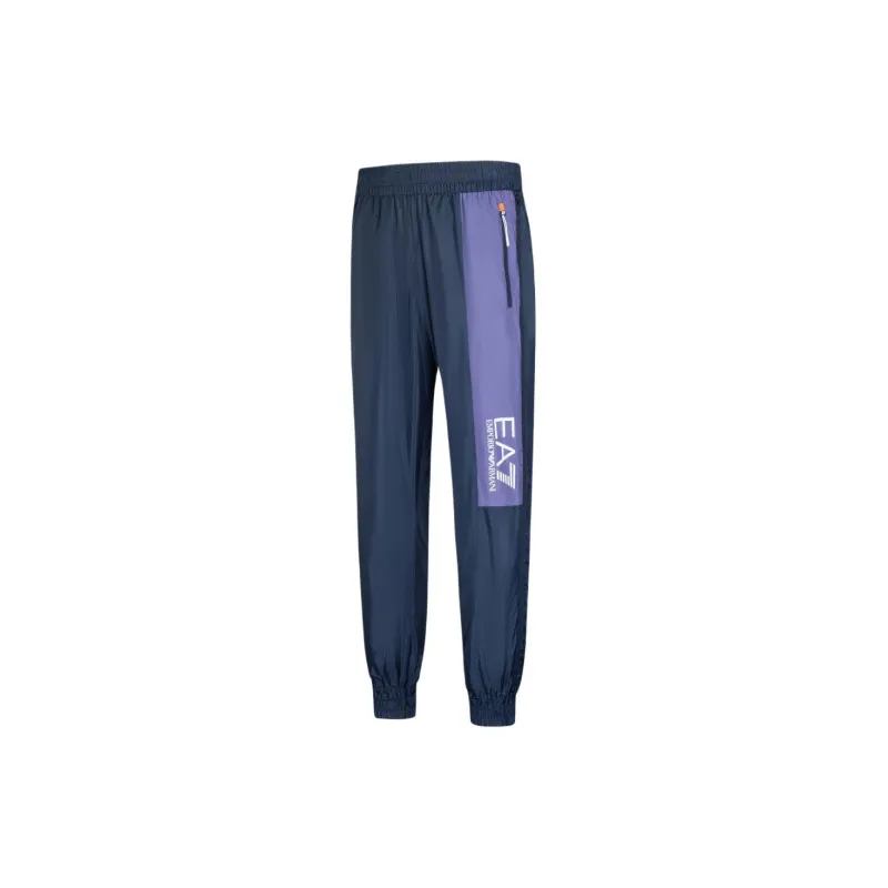 EMPORIO ARMANI EA7 SS24 Casual Pants Men's Navy Blue-2