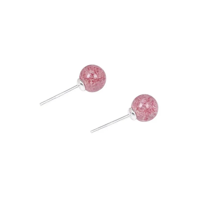 AWD Crystal Jade Stud Earrings Women's-0