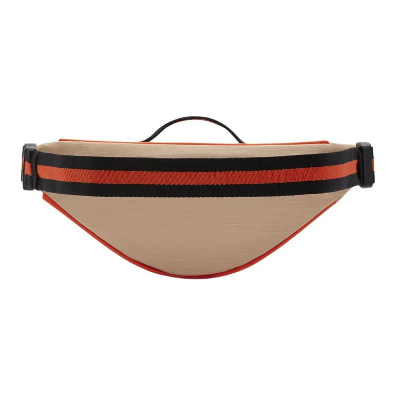 Nike Polyester Fanny Pack Small Size Women's Hemp & Orange & Black-2