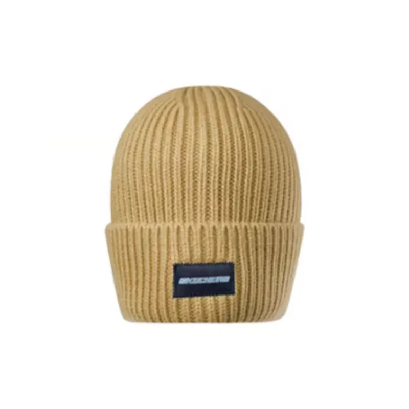 Skechers Acrylic Beanies Unisex Khaki-1