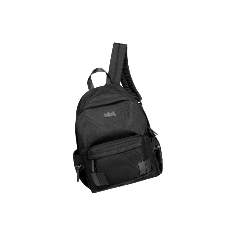 Slazenger Water Repellent Canvas Backpack Medium Size Unisex Black-2