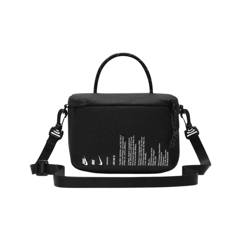 Nike Mini Shoe Box 3L Cross-Body Bag Black/White-2