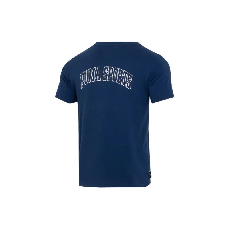 PUMA T Shirts Men Blue-1