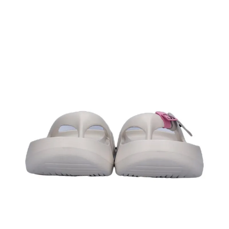 LOW CLASSIC x TAW&TOE Flip Flops Unisex White-4