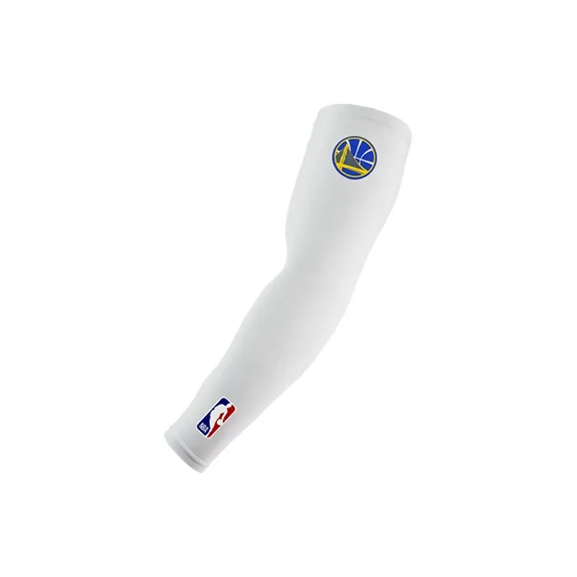 NBA Arm Guards 2 Pack Black White Unisex-11