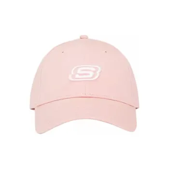 Skechers Fabric Baseball Caps Unisex Pink