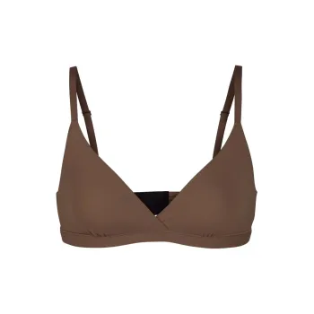 SKIMS FITS EVERYBODY CROSSOVER BRALETTE Bra Women's OXIDE/Oxide