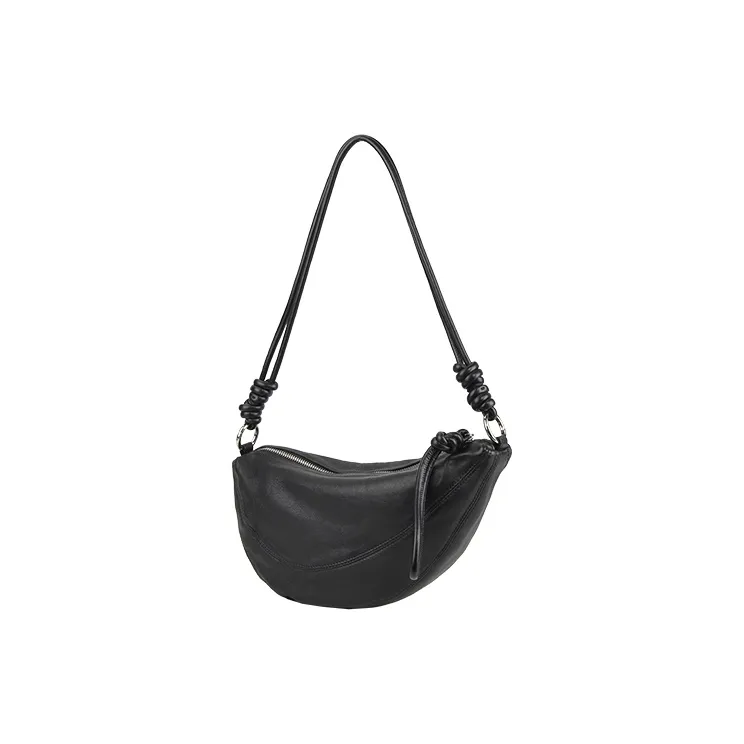YOCAMU Croissant Bag Saddle Bag Casual Niche Design Women's Dopamine Dressing Color-0