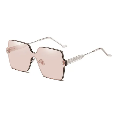 TIFFANY & CO. Rimless Gradient Round Sunglasses