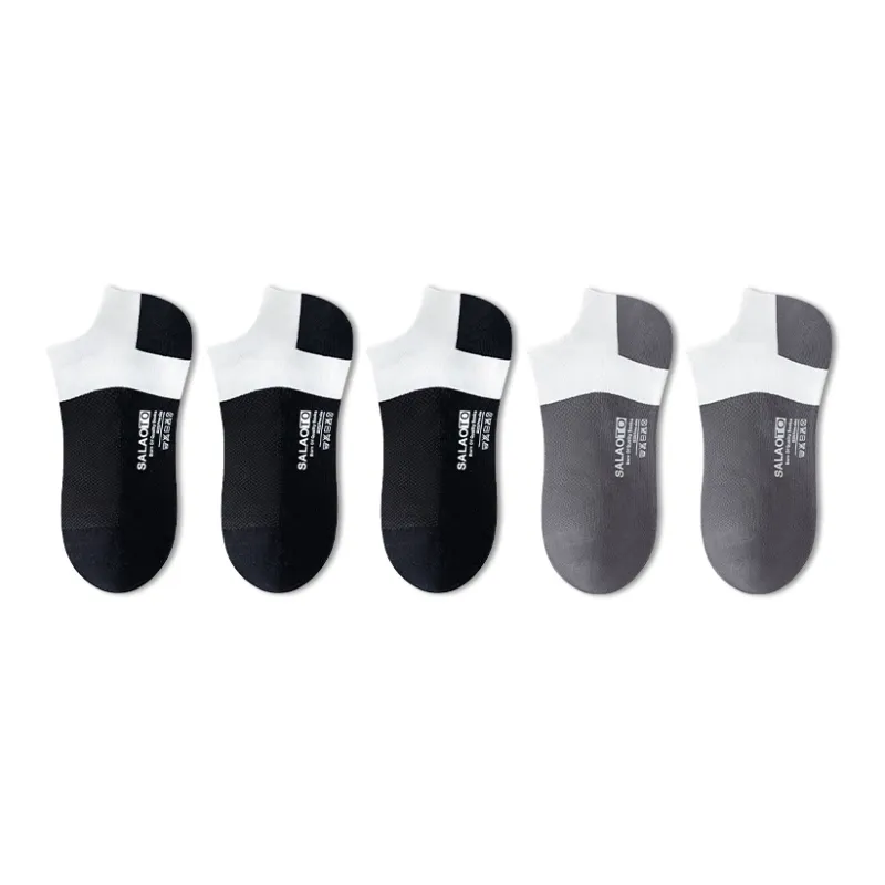SALOATO Ankle Socks Men's 5 Pack-11