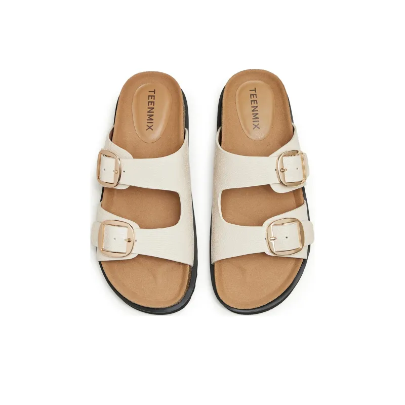 Teenmix Slide Slippers Women's Solid Color-8