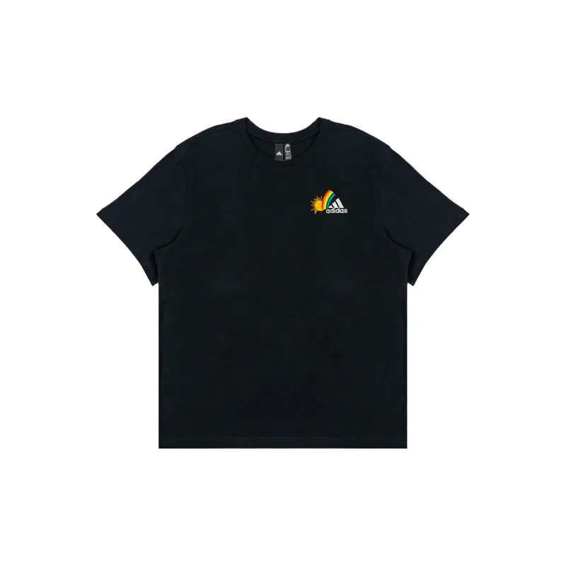 Adidas T Shirts Unisex Black-1