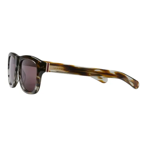 GUCCI Acetate Square Sunglasses Men's Tortoiseshell