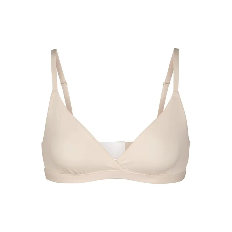 SKIMS FITS EVERYBODY CROSSOVER BRALETTE Bra Women's SAND/Sand-0
