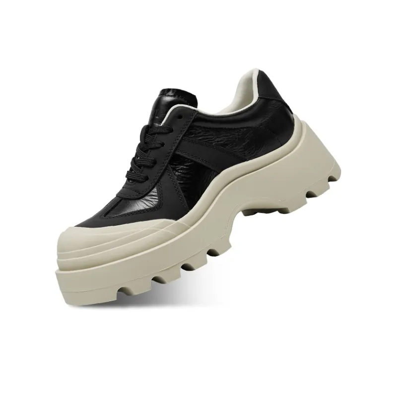 CHERYKALLY Low Top Casual Shoes 6cm Women's Black-5