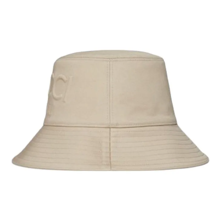 GUCCI Cotton Bucket Hats Women's Beige-1