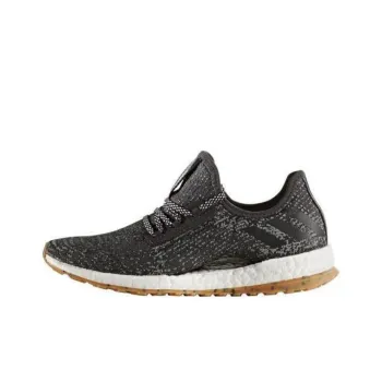 Adidas Pureboost X Cushioning Wear Resistant Low Top Running Shoes Unisex Black White