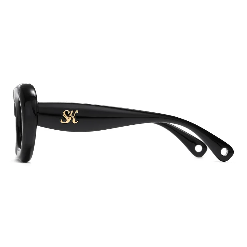 SHEEN KELLY Oval Sunglasses Unisex-2