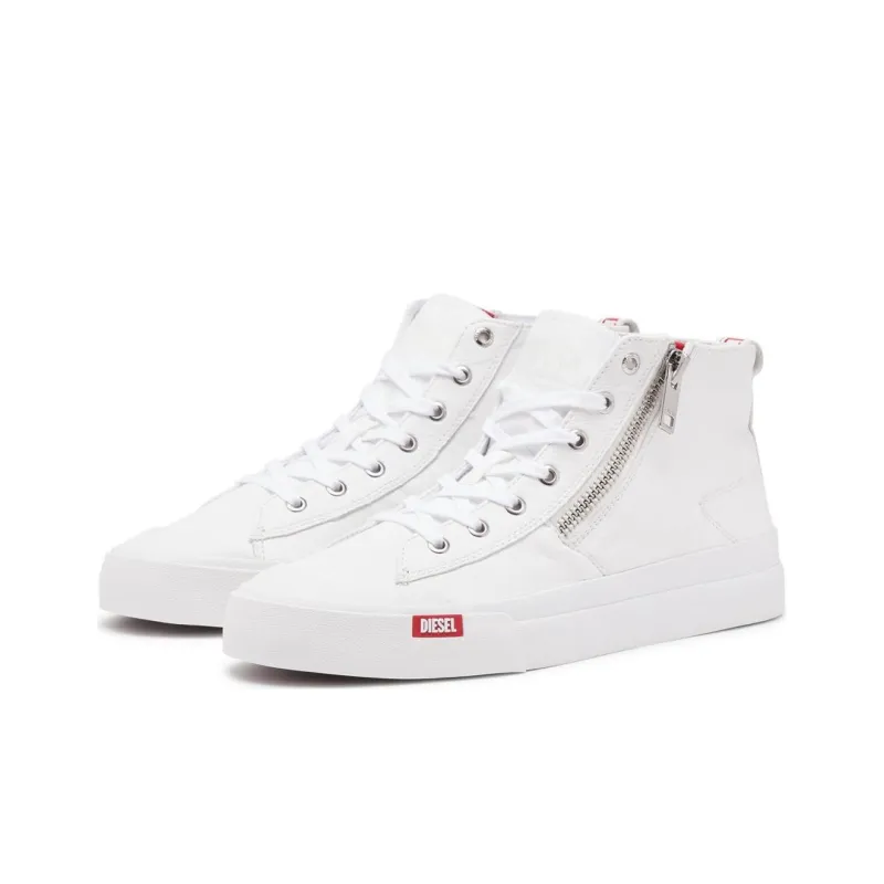 DIESEL S-Athos Logo-patch Sneakers-2
