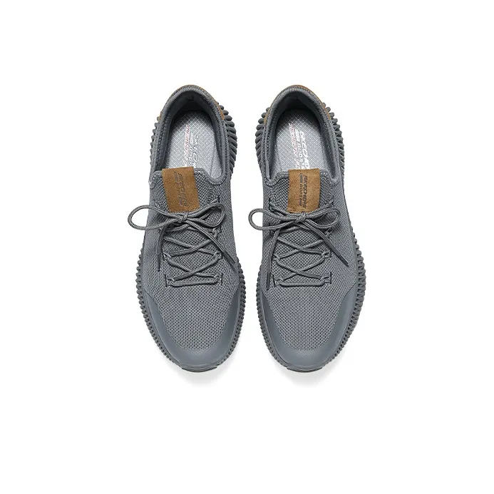 Skechers Men's Casual Shoes Men Low Top Gray-4