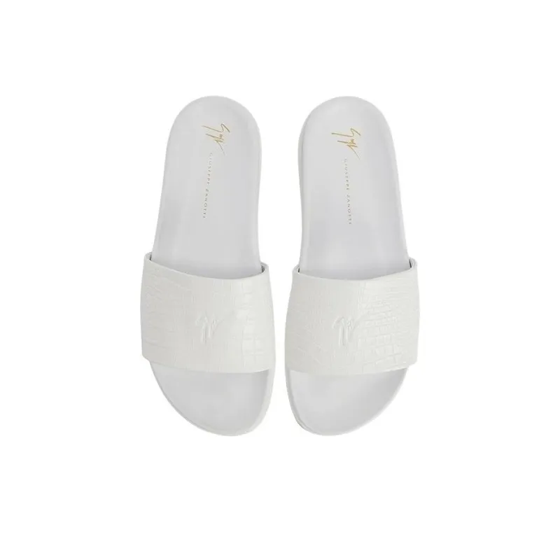Giuseppe Zanotti Gz indi Leather Slides-4