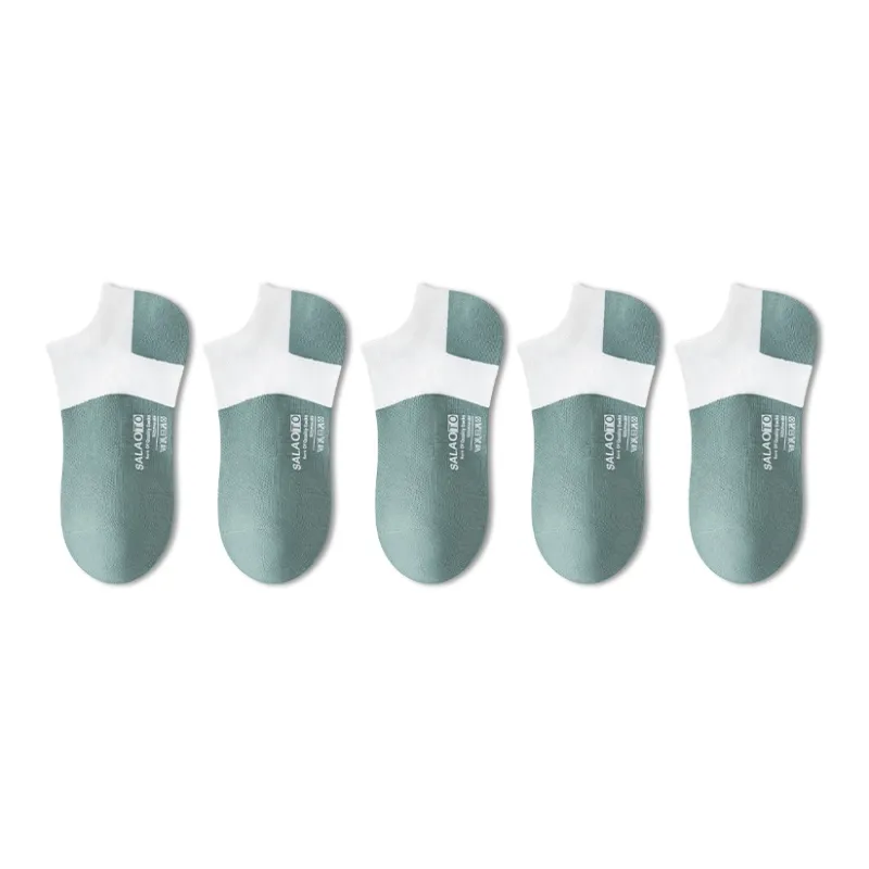 SALOATO Ankle Socks Men's 5 Pack-18