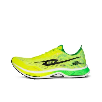 TANSHEZHE Dark Horse 3.0 Cushioning Anti Slip And Wear Resistant Rebound Low Top Running Shoes Unisex Neon Green