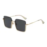Ecru Frame with Black Gray Lens