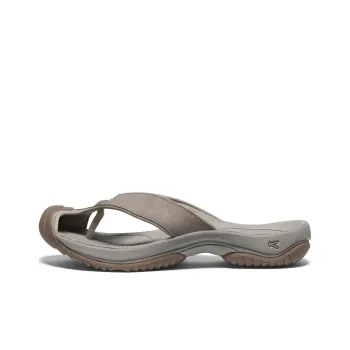KEEN Waimea H2 Rubber Sole Slip Resistant Abrasion Resistant Flip Flops Men's Tan