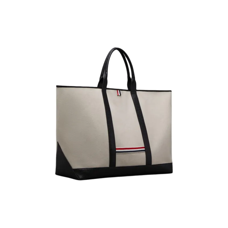 THOM BROWNE RWB stripe Tote Bag-1