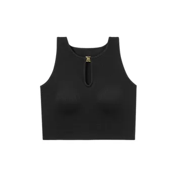 Victoria's Secret Tank Top Women's Black