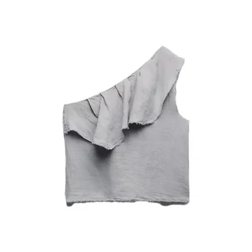 ZARA Tank Tops Women's Gray