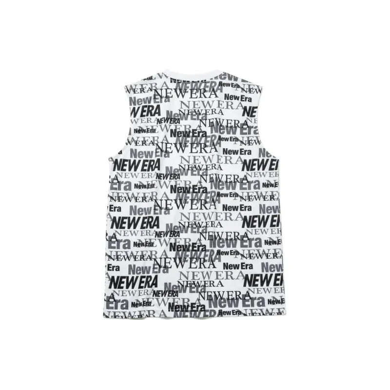 New Era Tank Tops Unisex White-1
