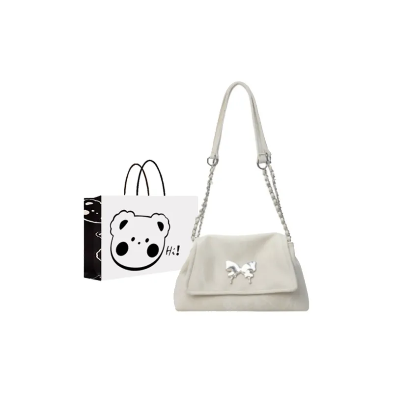 NX DOUGHNUT PU Tote Bag, Shopping Bag, Shoulder Bag Regular Women's Ecru, Gray, Black, Khaki, Pink-10