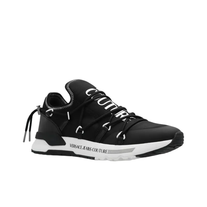 VERSACE JEANS COUTURE Low Top Casual Shoes Men's Black-2