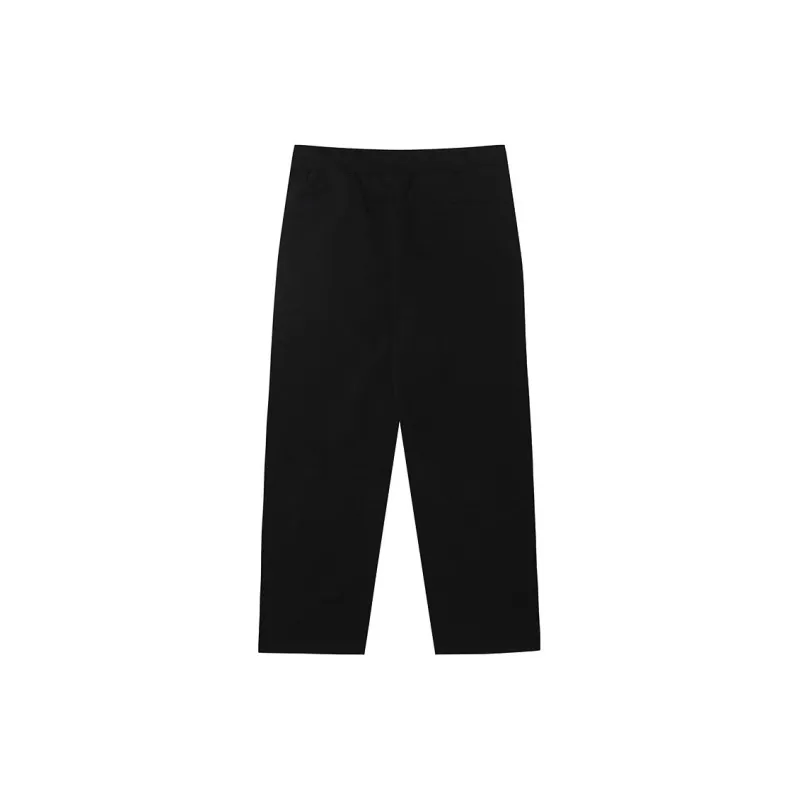 GRAF Casual Pants Men's White Dobermann Black Pants-1