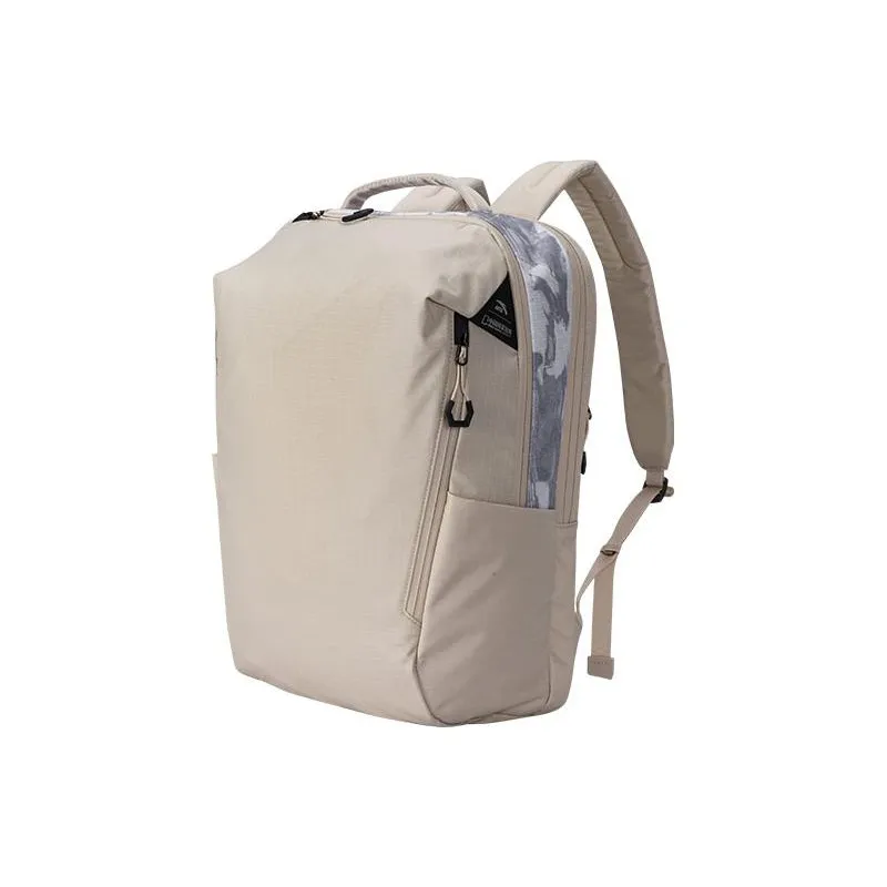 Anta × China National Geography, Collaboration Fabric Backpack Regular Unisex Light Shadow Gray-0
