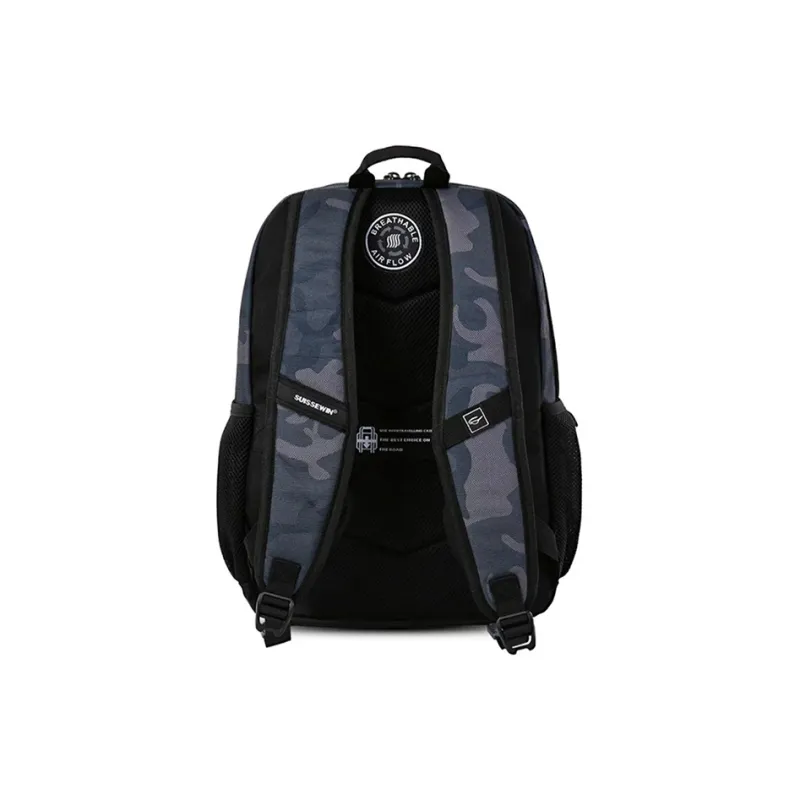SUISSEWIN Polyester Students Large Capacity Regular Unisex Camouflage-2