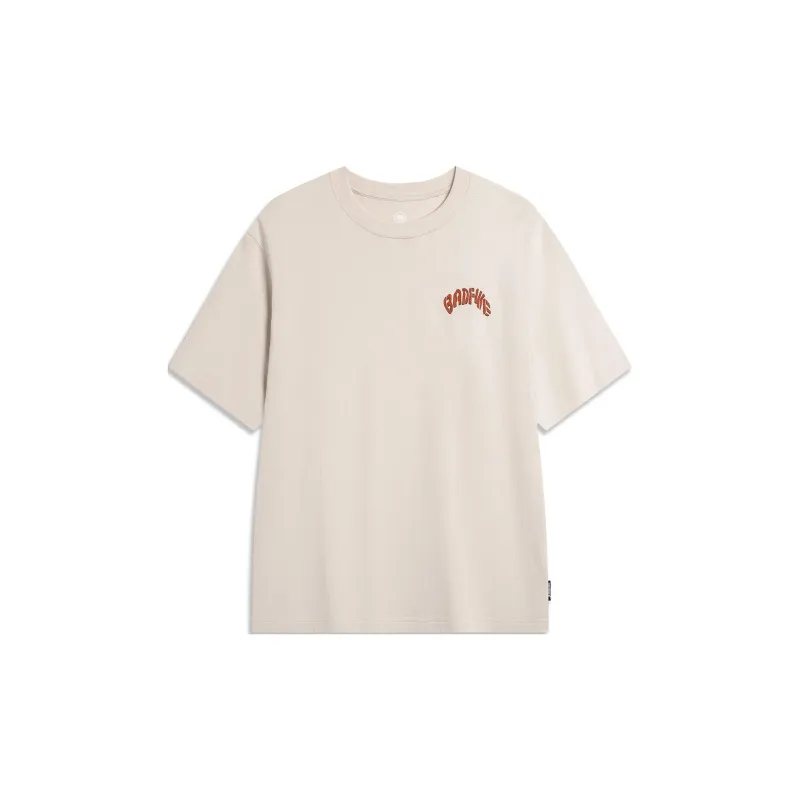 LiNing BadFive T Shirt Men's Grit Ash-1
