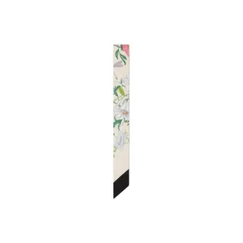 GUCCI Silk Scarves Women's Beige Yellow